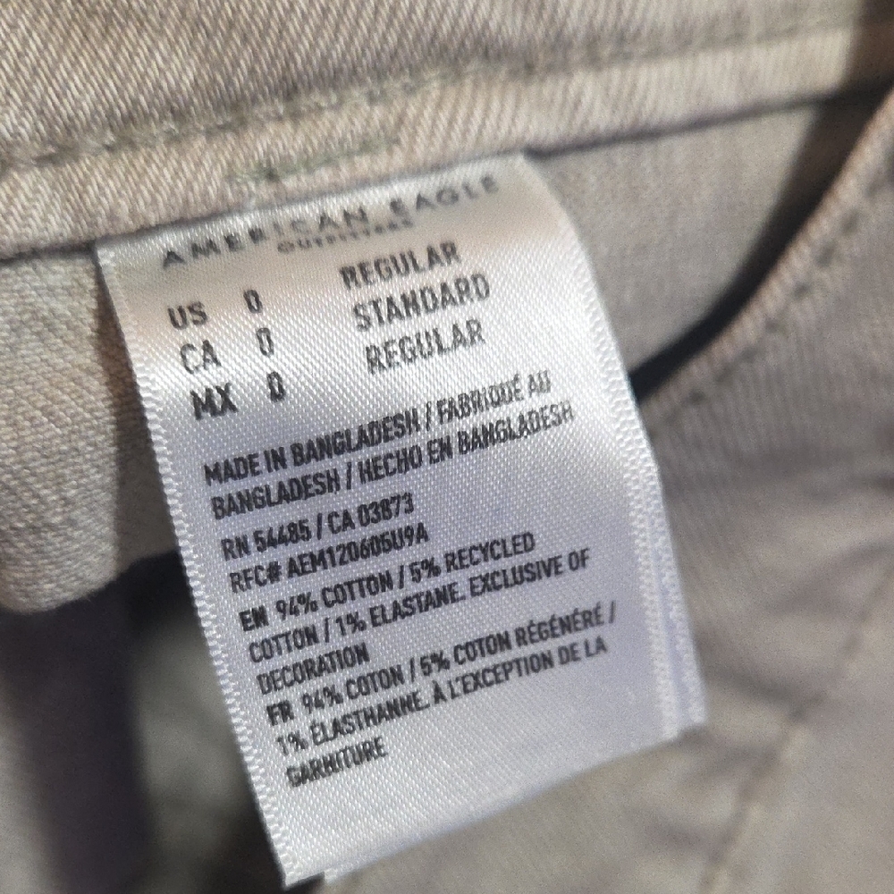 American Eagle Outfitters Gray Wide Leg Pants - Picture 3 of 8
